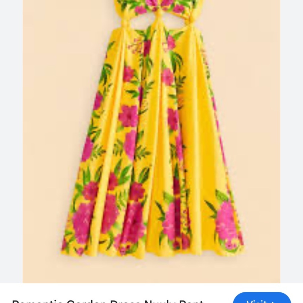 Farm Rio romantic garden dress Size Medium - Picture 2 of 9